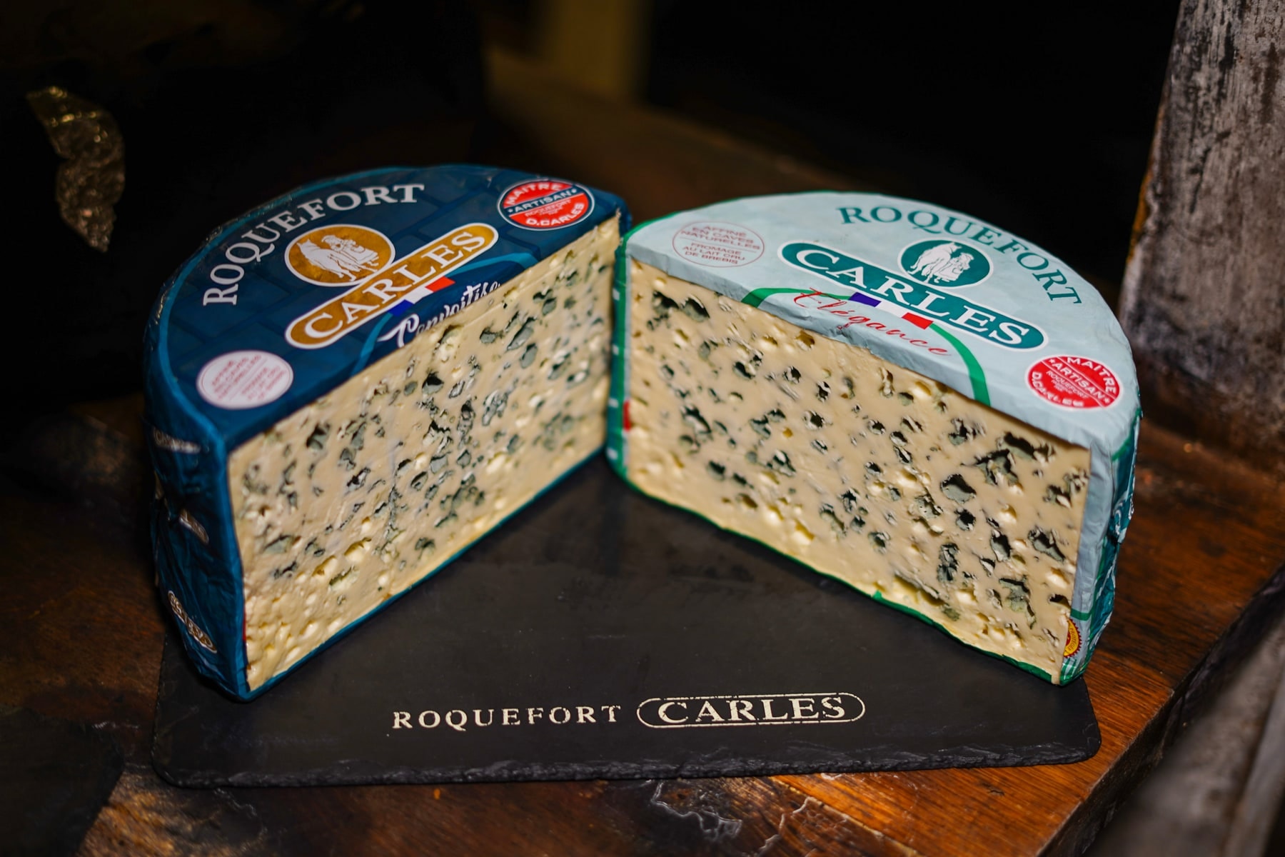 Pains de Roquefort traditionnel issus du lait cru de brebis